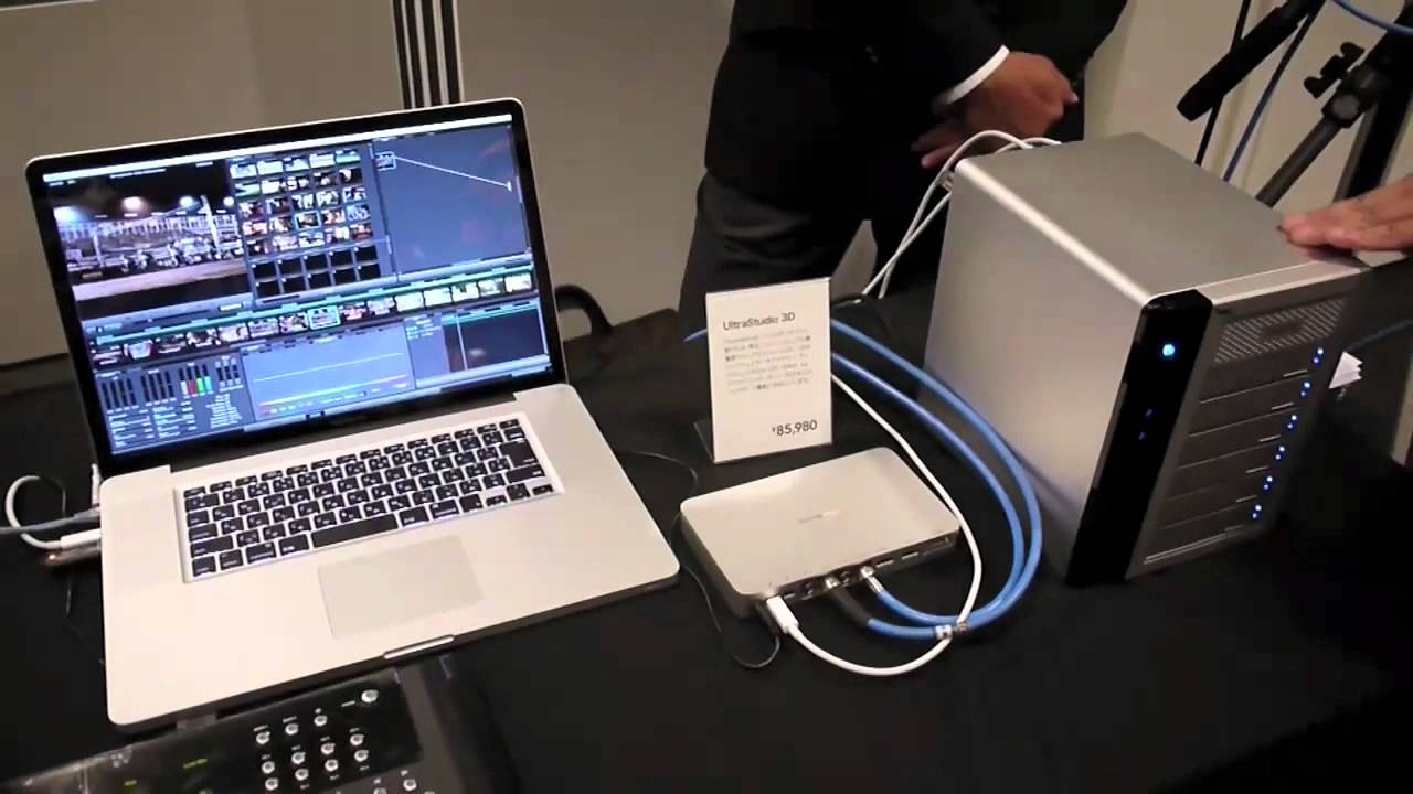blackmagic design ultrastudio mini recorder thunderbolt